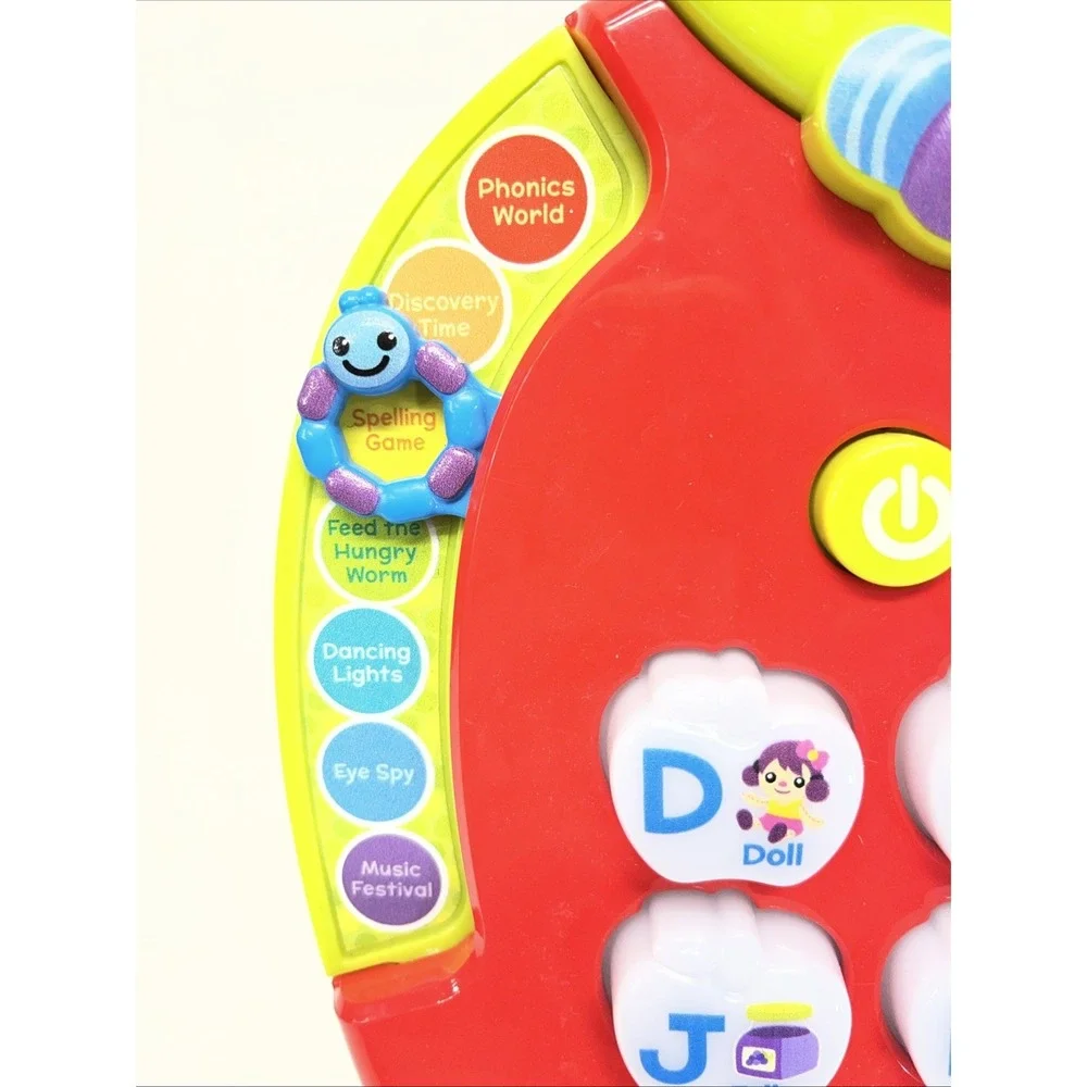 VTech Alphabet Apple ABC Learning Toy Preschool Toy Teaching Home School WORKS